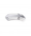 Stiegel white plaster wall lamp 1 bulb 8cm