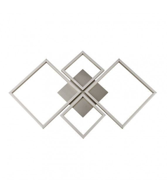 Plafonnier LED intégré Wall Aluminium Aluminium brossé