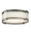 Plafonnier Shelby Acier Chrome 1 ampoule 14cm