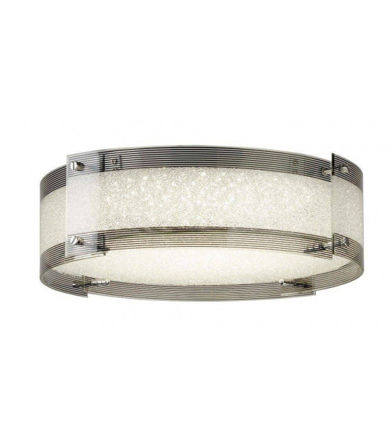 Deckenleuchte Shelby Steel Chrome 1 Glühbirne 14cm