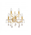 Wall light Schönbrunn 24 carat gold 5 bulbs 37cm