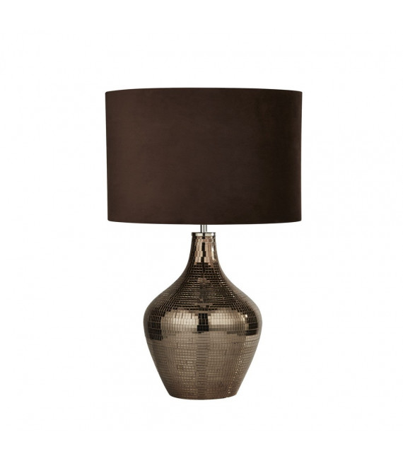 Tischlampe Table Mild Steel Smoked 1 Birne 53,5cm