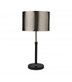 Table lamp Table Mild steel Matt black 1 bulb 61.5cm