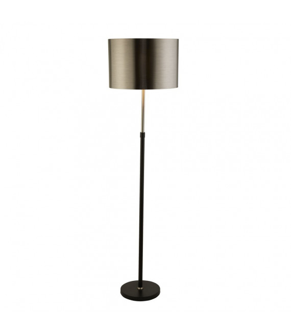 Lampadaire Floor Acier doux Noir mat 1 ampoule 115cm