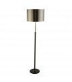 Lampadaire Floor Acier doux Noir mat 1 ampoule 115cm