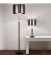 Lampadaire Floor Acier doux Noir mat 1 ampoule 115cm