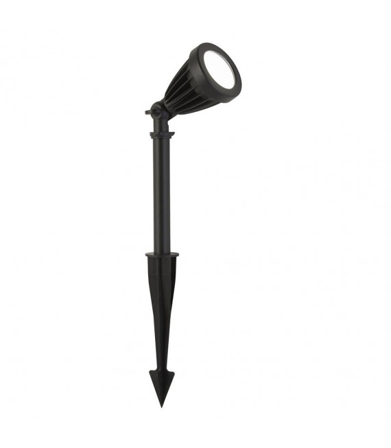 Estaca de jardín Spikey Vidrio, plástico, metal Aluminio fundido blanco, negro, transparente 25 cm