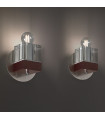 Riviera wall light 1 light Mahogany