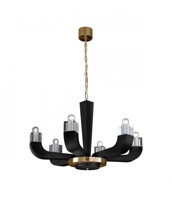 Lampada a sospensione Riviera 6 lampadine 50cm