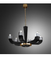 Riviera pendant light 6 bulbs 50cm
