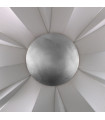 Fiore 6-Light Silver Leaf Wall Sconce