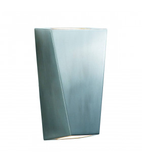 Aplique jardín exterior Acero inoxidable 2 bombillas 21,5cm