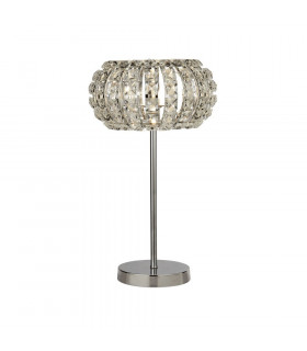 Design lamp Marilyn Mild steel Chrome 1 bulb 45.5cm