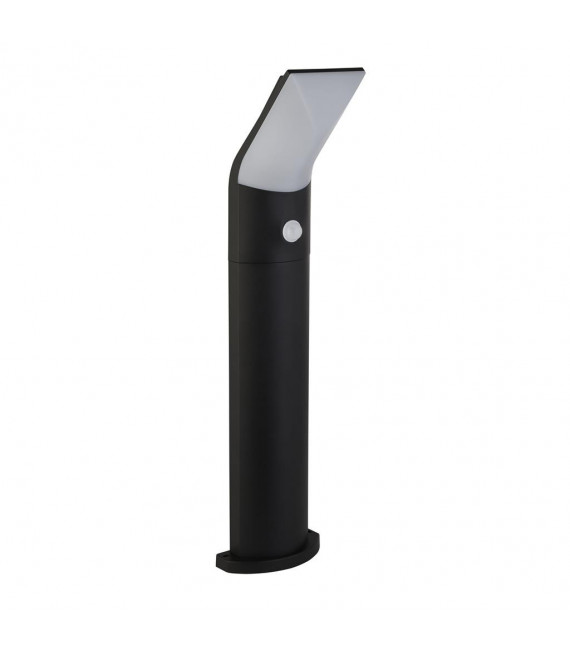 Borne de jardin Copenhagen Plastique,moulage Aluminium en métal Noir, blanc opale