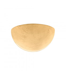 Applique Bisquitte Gold 1 lampadina 11cm