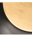 Applique murale Bisquitte Or 1 ampoule 11cm