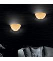 Wall light Bisquitte Gold 1 bulb 11cm