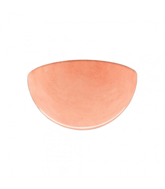 Wall light Bisquitte Copper leaf 1 bulb 11cm