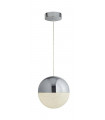 Suspension Marbles 1 ampoule Métal Chrome