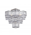 Glacier ceiling light Mild steel Chrome 5 bulbs 39cm