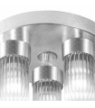 Ceiling light Giro Silver leaf 3 bulbs 21.5cm