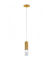 Design suspension Giro 1 bulb Gold leaf