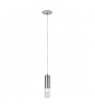 Design suspension Giro 1 bulb Silver leaf