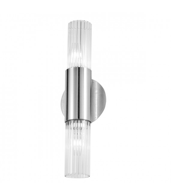 Giro Blattsilber-Wandleuchte 2-flammig 36cm