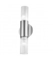 Giro Silver leaf wall light 2 bulbs 36cm