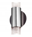 Applique murale Giro Brun brossé 2 ampoules 36cm