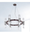 Applique murale Giro 12 ampoules Brun brossé