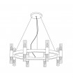 Applique murale Giro 16 ampoules Feuille d'or