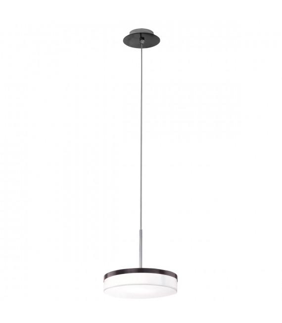 Lampada a sospensione Solis 1 lampadina Marrone spazzolato