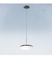 Suspension Solis 1 ampoule Brun brossé
