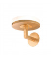 Applique murale Solis Feuille d'or 1 ampoule 20cm