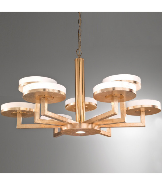 Suspension Solis 10 ampoules Feuille d'or