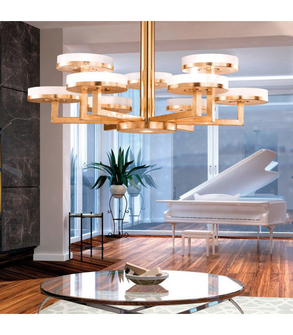 Suspension Solis 10 ampoules Feuille d'or