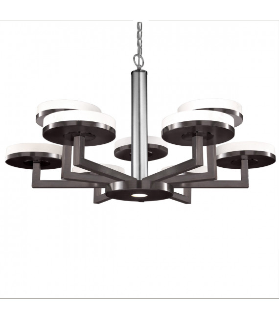 Suspension Solis 10 ampoules Brun brossé