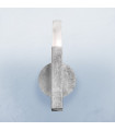 Wall light Spigolo Silver leaf 1 bulb 29.5cm