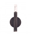 Wall light Spigolo Brushed brown 1 bulb 29.5cm