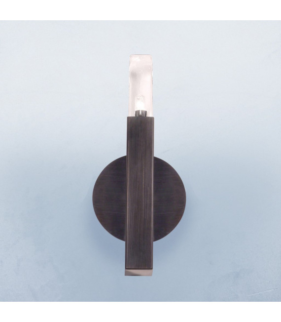 Wall light Spigolo Brushed brown 1 bulb 29.5cm