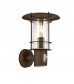 Edgeware Garden Lantern Stainless Steel Rust Brown 1-Light 12.5"