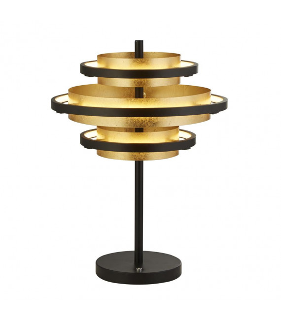Lampe LED intégré Hive Acier doux,Aluminium Laiton poli,or,Noir mat 3 ampoules 43,5cm