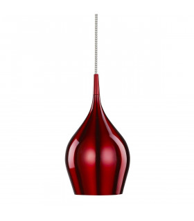 Ciondolo Vibrant Red 1 lampadina 142cm