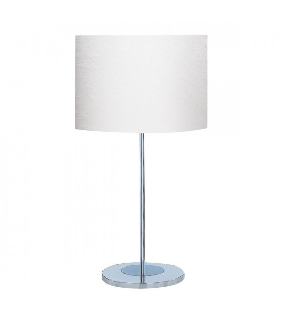 Lampada da tavolo Carter cromata 1 lampadina 62 cm