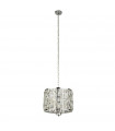 Bijou pendant light Mild steel Chrome 3 bulbs 37cm