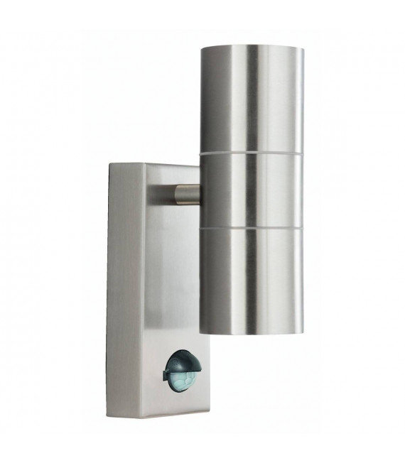 Led Outdoor Glas Aluminium Gartenwandleuchte 2 Birnen 22cm