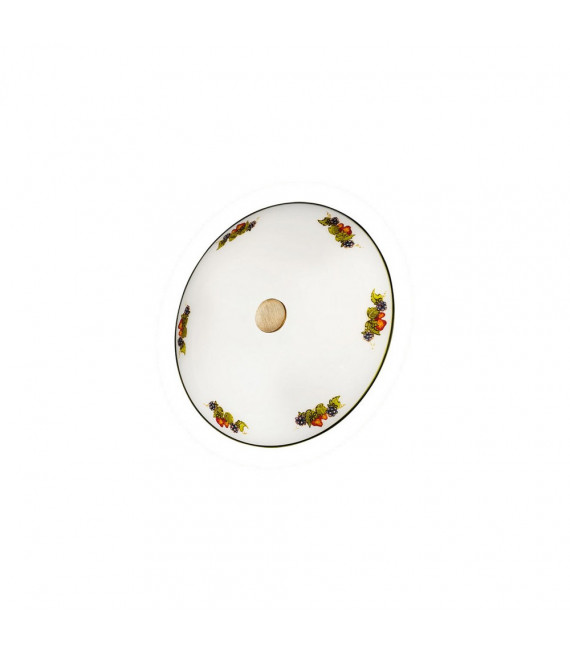 Plafón de cristal Nonna Latón antiguo 1 bombilla 23cm