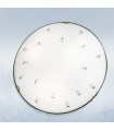Plafonnier Nonna Laiton antique 1 ampoule 8cm