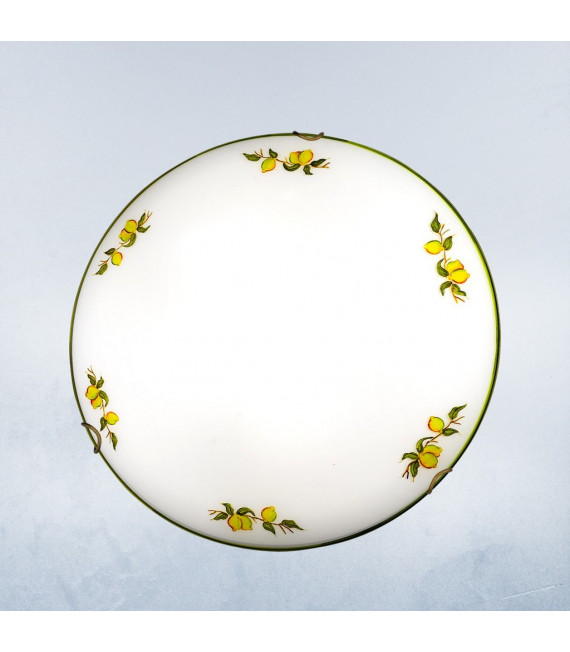 Plafonnier Nonna 1 ampoule Laiton antique
